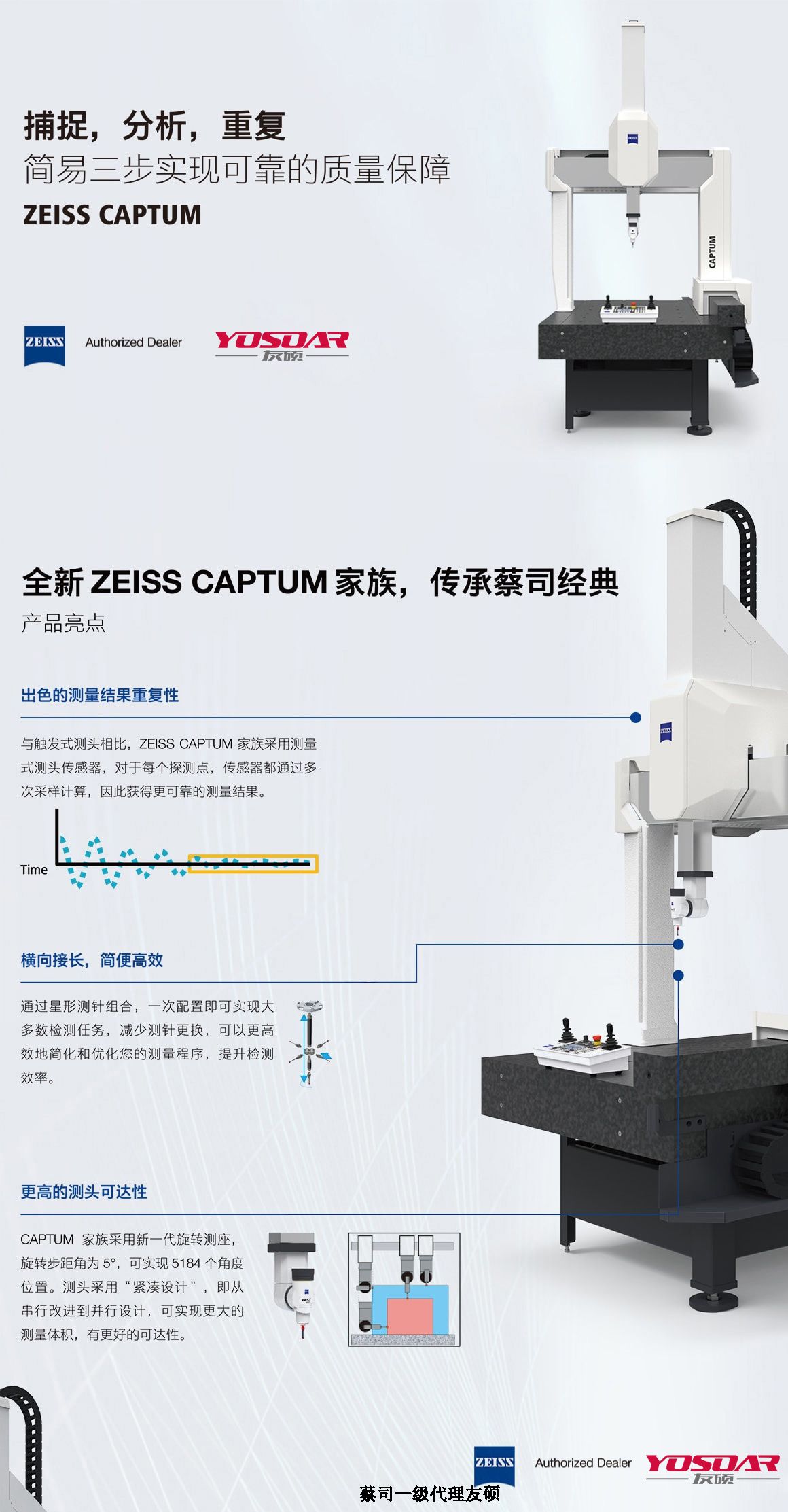 宁夏蔡司三坐标CAPTUM